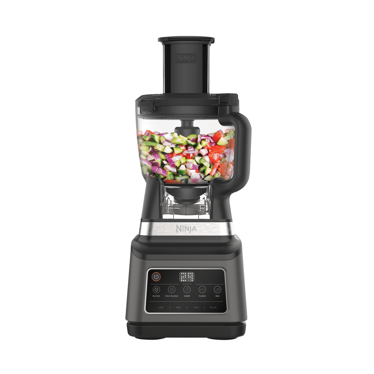 Ninja BN800UK 3-in-1 Food Processor with Auto-IQ front view