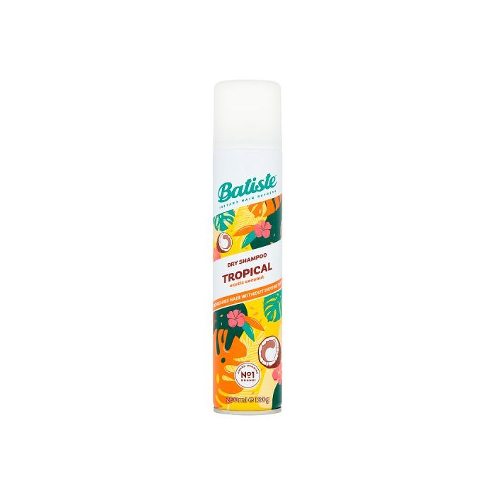 Batiste Dry Shampoo Tropical | Exotic Coconut Fragrance UK