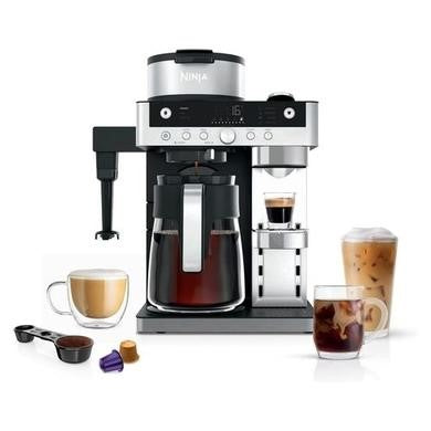 Ninja Prestige DualBrew CFN802UK Black coffee machine additional view