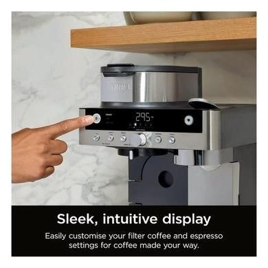 Ninja Prestige CFN802UK 2-in-1 Filter Coffee & Pod Capsule Machine