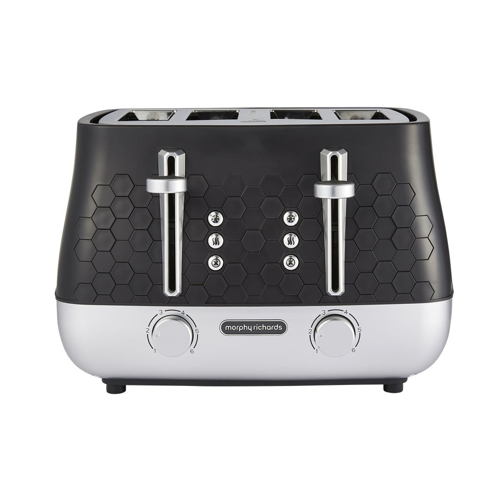 Morphy Richards Cassini 4-Slice Toaster - Moonless Night