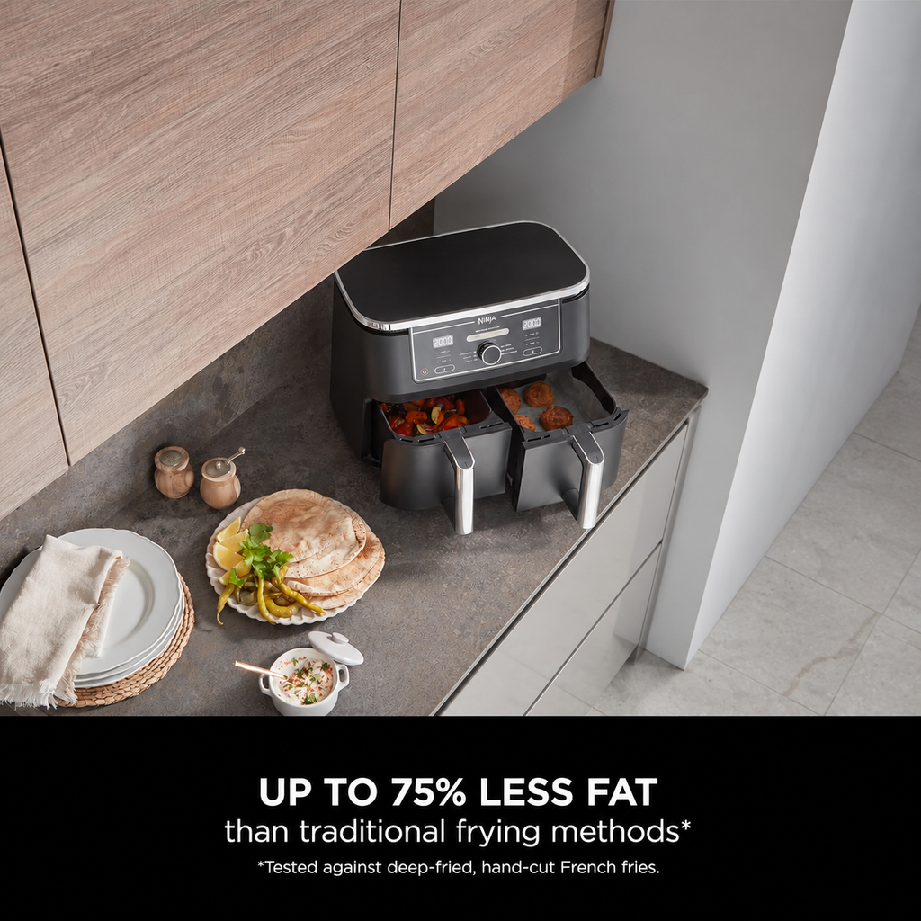 Ninja Foodi MAX Dual Zone Air Fryer AF400UK 9.5L