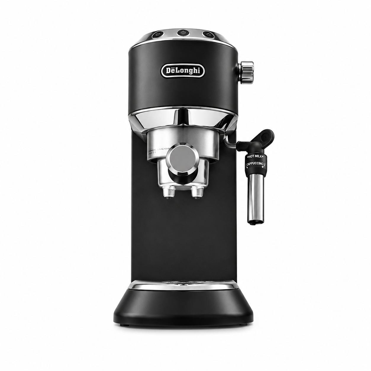 De'Longhi Dedica Style EC685.BK black espresso machine - product view 2