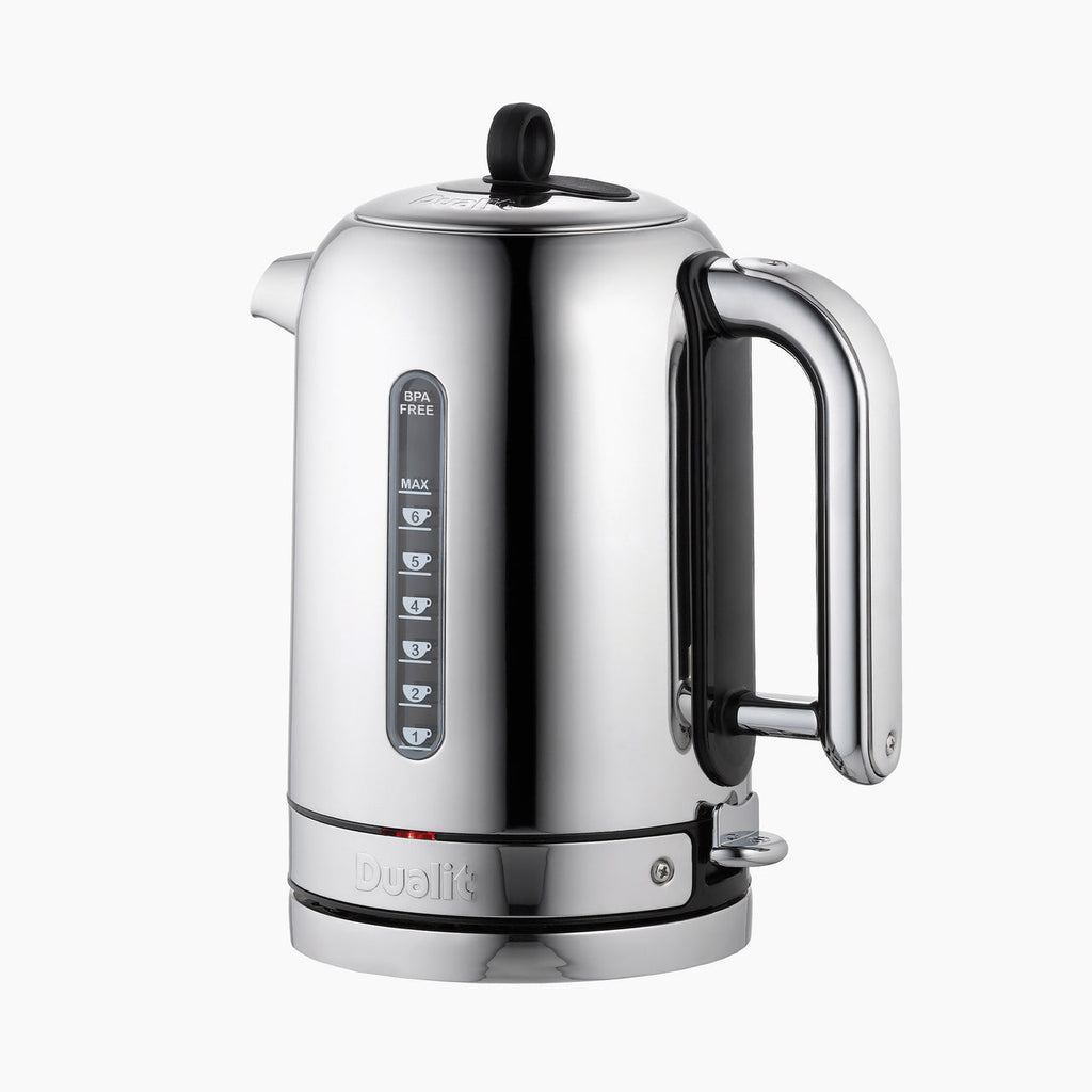 Dualit Classic Kettle Polished front view