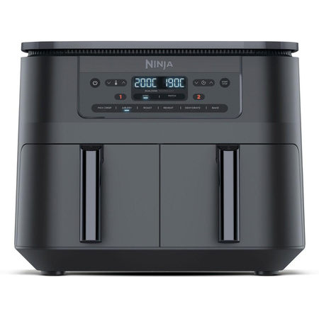 Ninja Foodi DZ300UK Dual Zone 7.6L Air Fryer - Gun Metal Grey