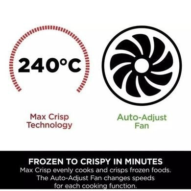 Ninja Foodi DZ300UK Dual Zone 7.6L Air Fryer - Gun Metal Grey