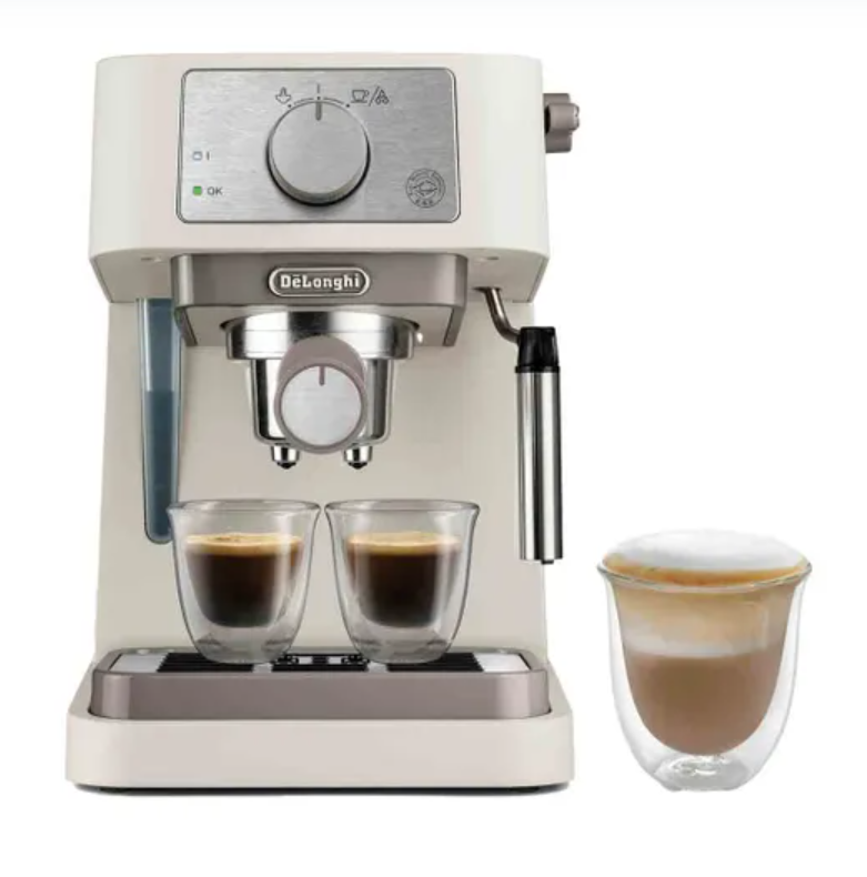 De'Longhi Stilosa Espresso Machine EC260.CR Cream | Pump UK