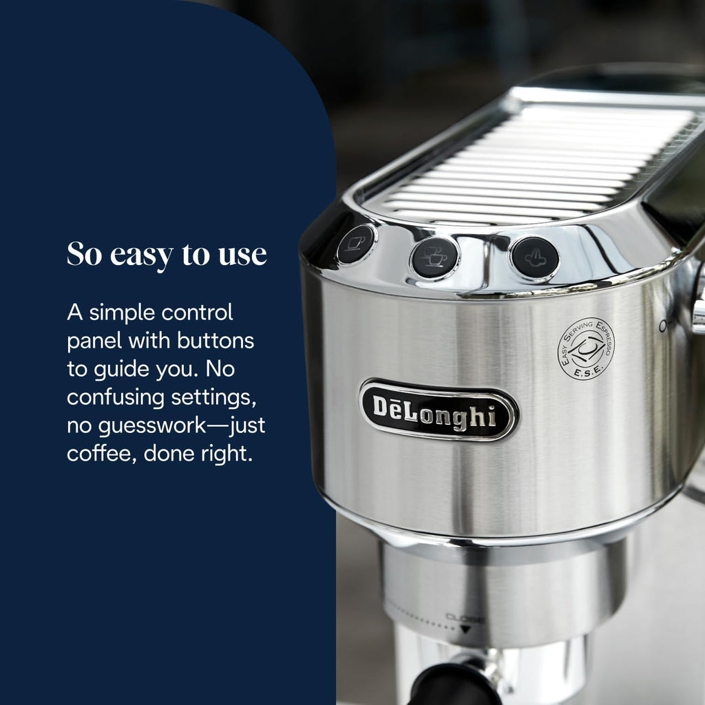 De'Longhi Dedica EC685.M espresso machine silver - additional view