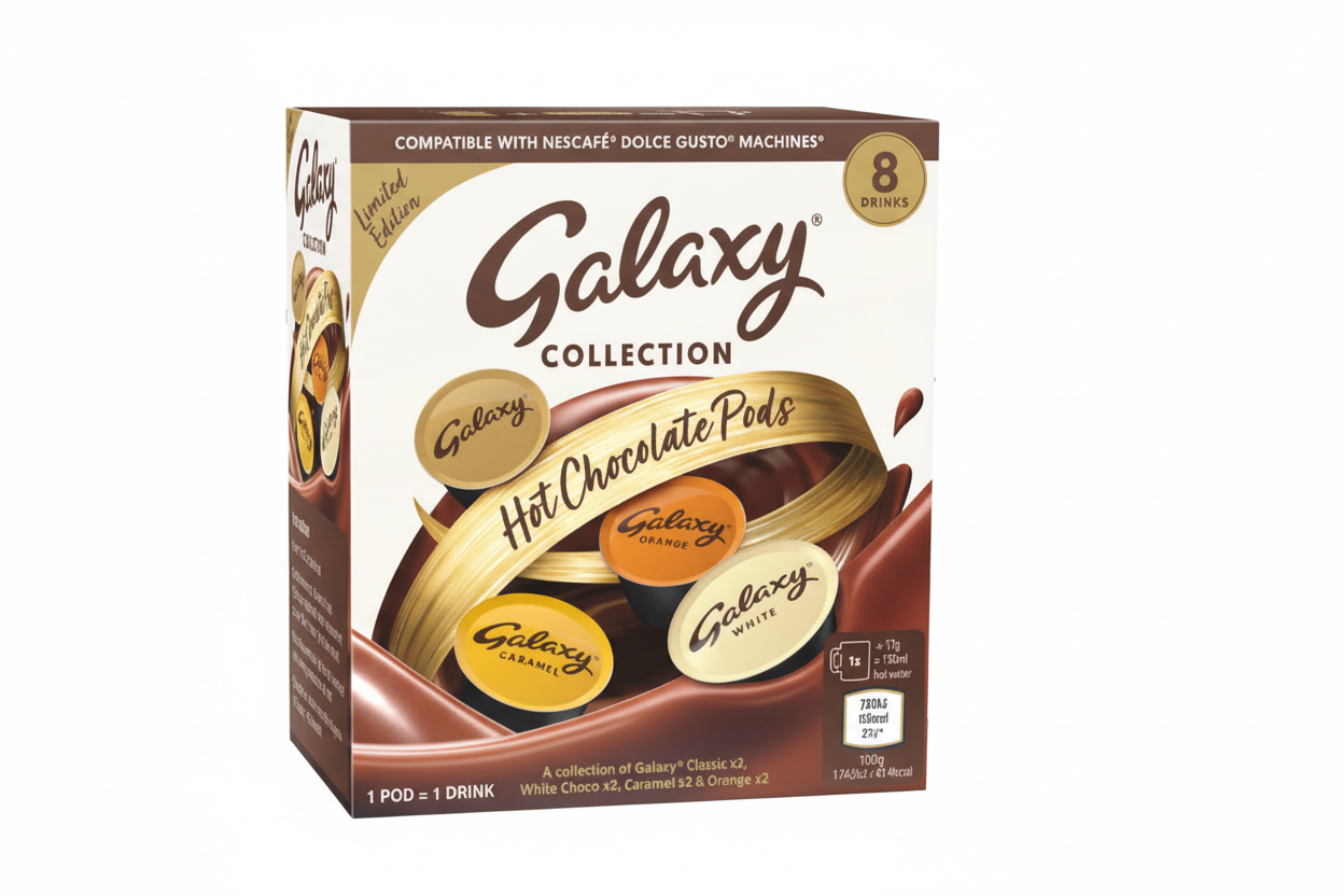 Dolce Gusto Galaxy Collection Hot Chocolate Pods 8pk | Nescafe UK