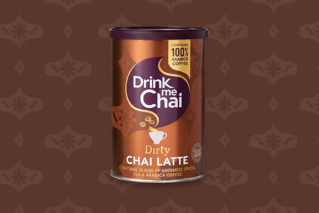 Drink Me Chai Dirty Chai 250g | Coffee Chai Latte Powder UK