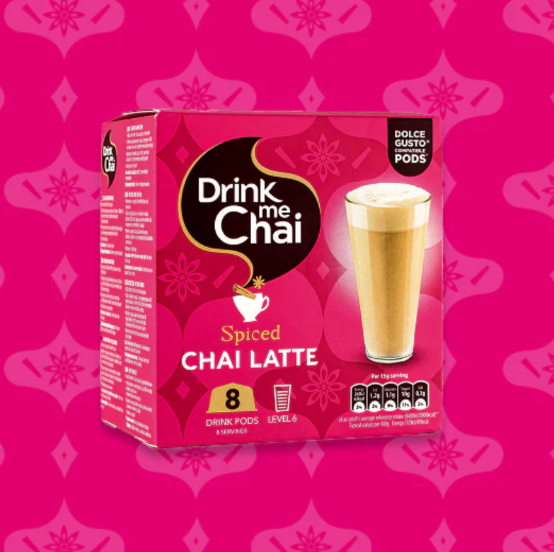 Drink Me Chai Latte Pods for Dolce Gusto | Spiced Chai UK