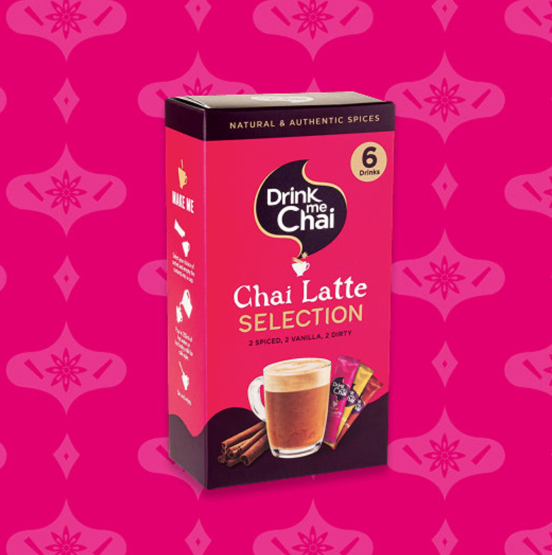 Drink Me Chai Latte Sachets Selection Box | Variety Pack UK