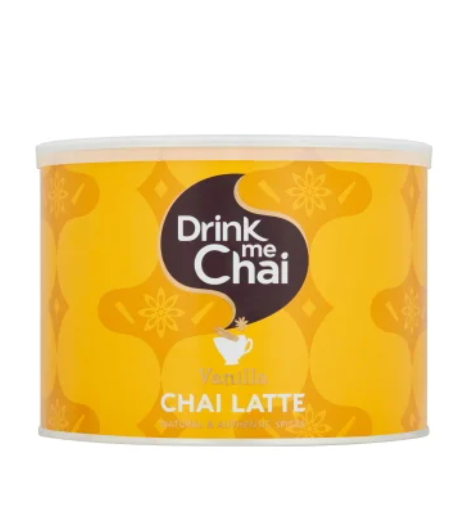 Drink Me Chai Vanilla Chai 1kg | Vanilla Chai Latte Powder UK