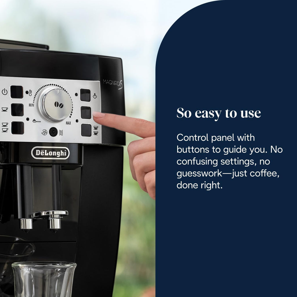 De'Longhi Magnifica S ECAM22.110.B bean to cup coffee machine - product view 7
