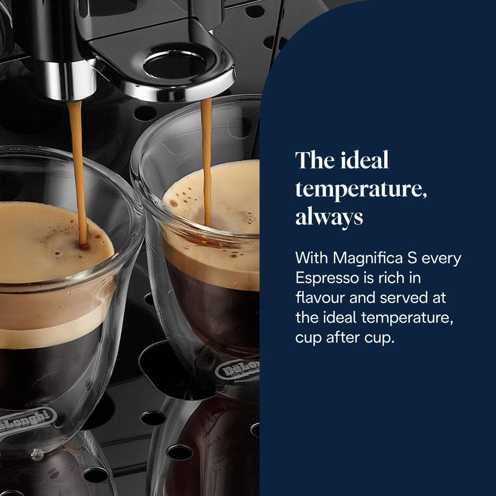 De'Longhi Magnifica S ECAM22.110.B bean to cup coffee machine - product view 9
