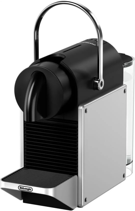 Nespresso Pixie EN127S Coffee Pod Machine Silver detail view
