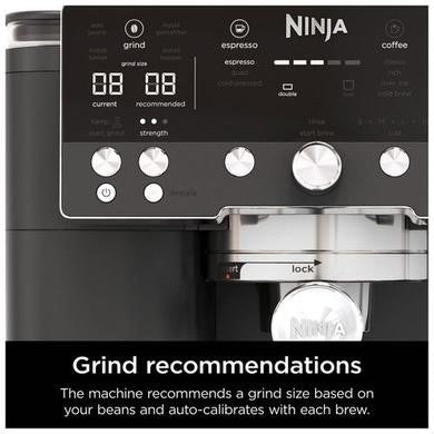 Ninja Luxe Café Premier ES601UKBK 3-in-1 Bean-to-Cup Coffee Machine - Black