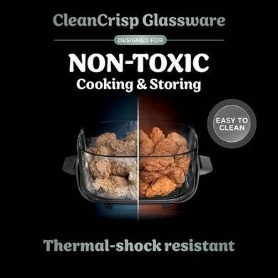 Ninja CRISPi FN101UKSG 4-in-1 Portable Glass Air Fryer - Sage