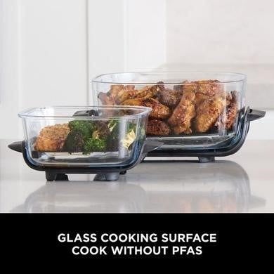 Ninja CRISPi FN101UKSG 4-in-1 Portable Glass Air Fryer - Sage