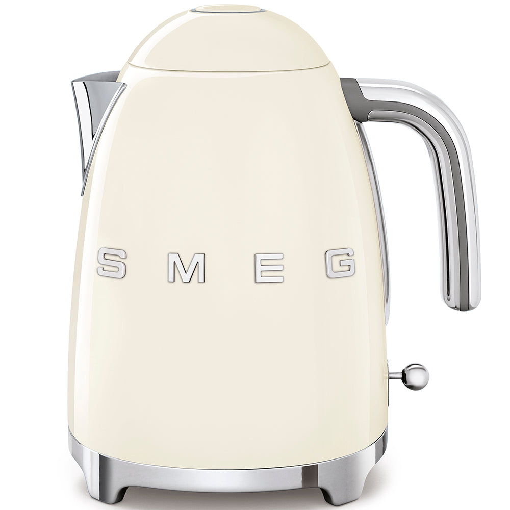 Smeg Cream Electric Kettle 1.7 litre capacity 50's Style KLF03CRUK