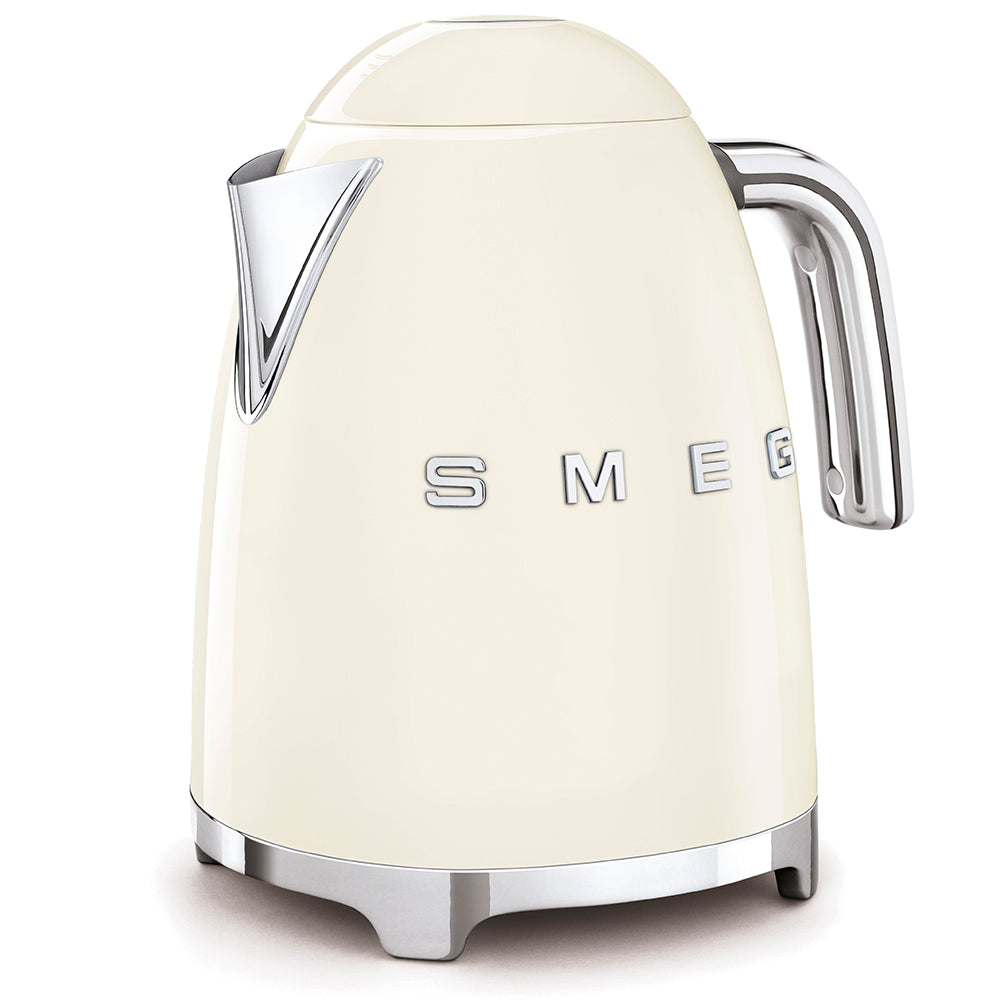 Smeg Cream Electric Kettle 1.7 litre capacity 50's Style KLF03CRUK