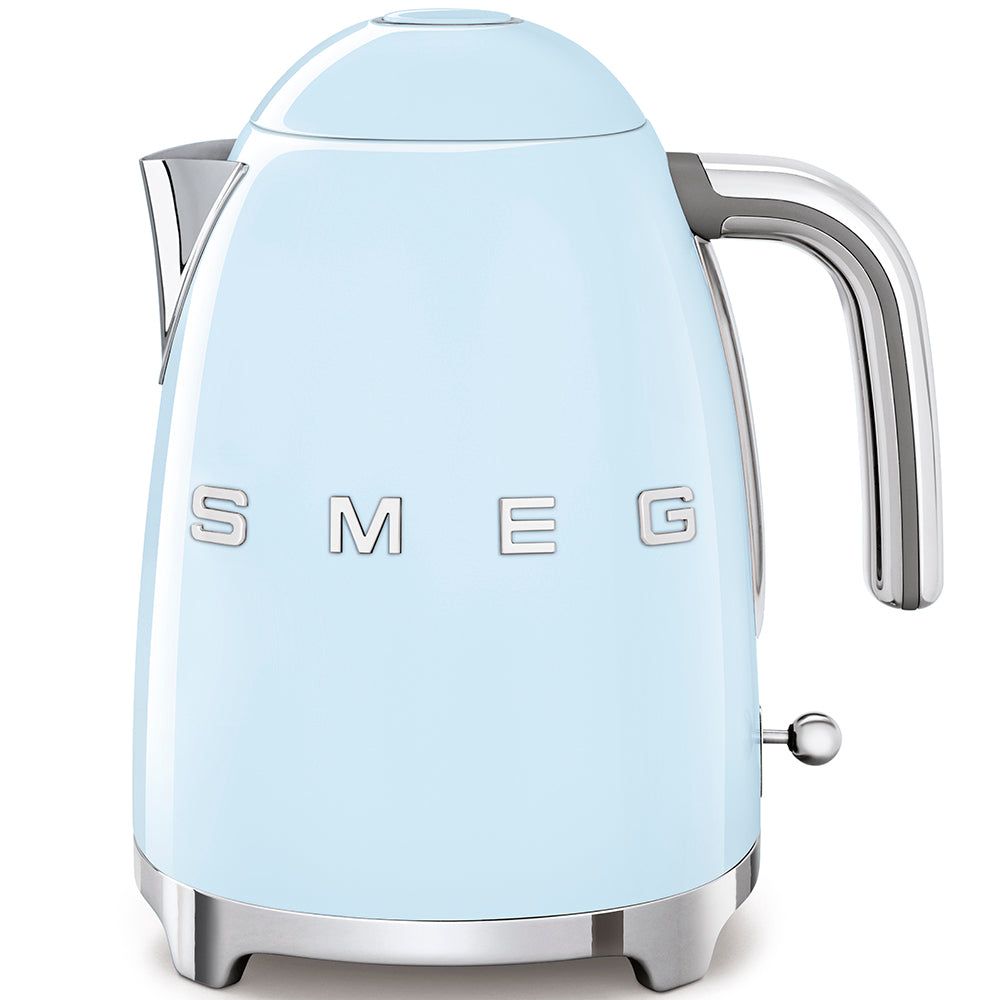 Smeg Pastel Blue Electric Kettle 1.7 litre capacity 50's Style KLF03PBUK