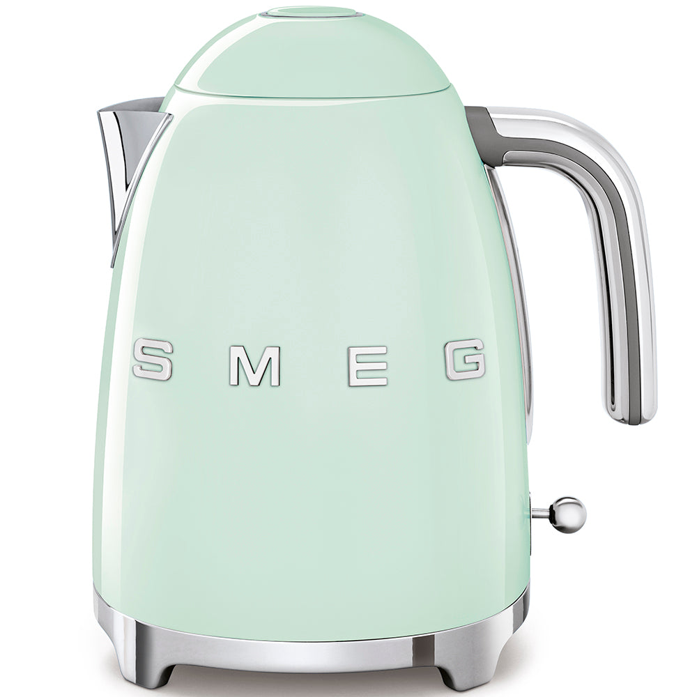 Smeg Pastel Green Electric Kettle 1.7 litre capacity 50's Style KLF03PGUK
