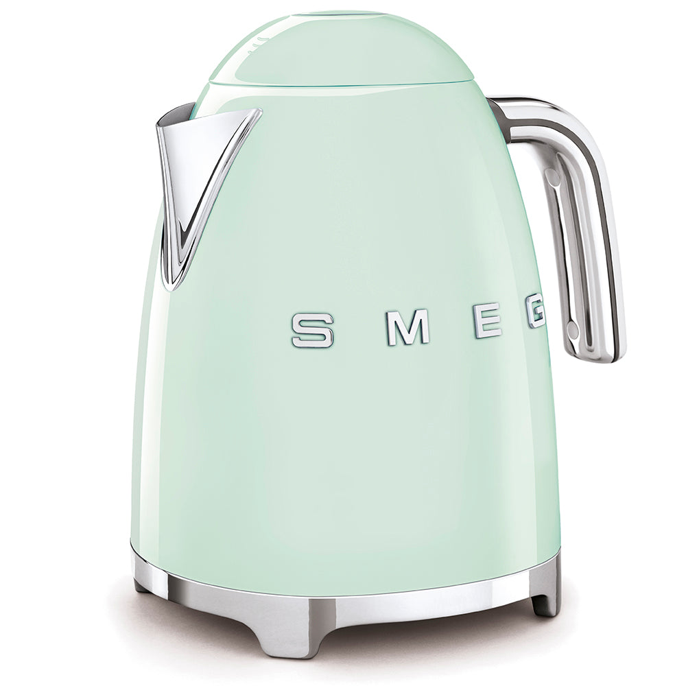 Smeg Pastel Green Electric Kettle 1.7 litre capacity 50's Style KLF03PGUK