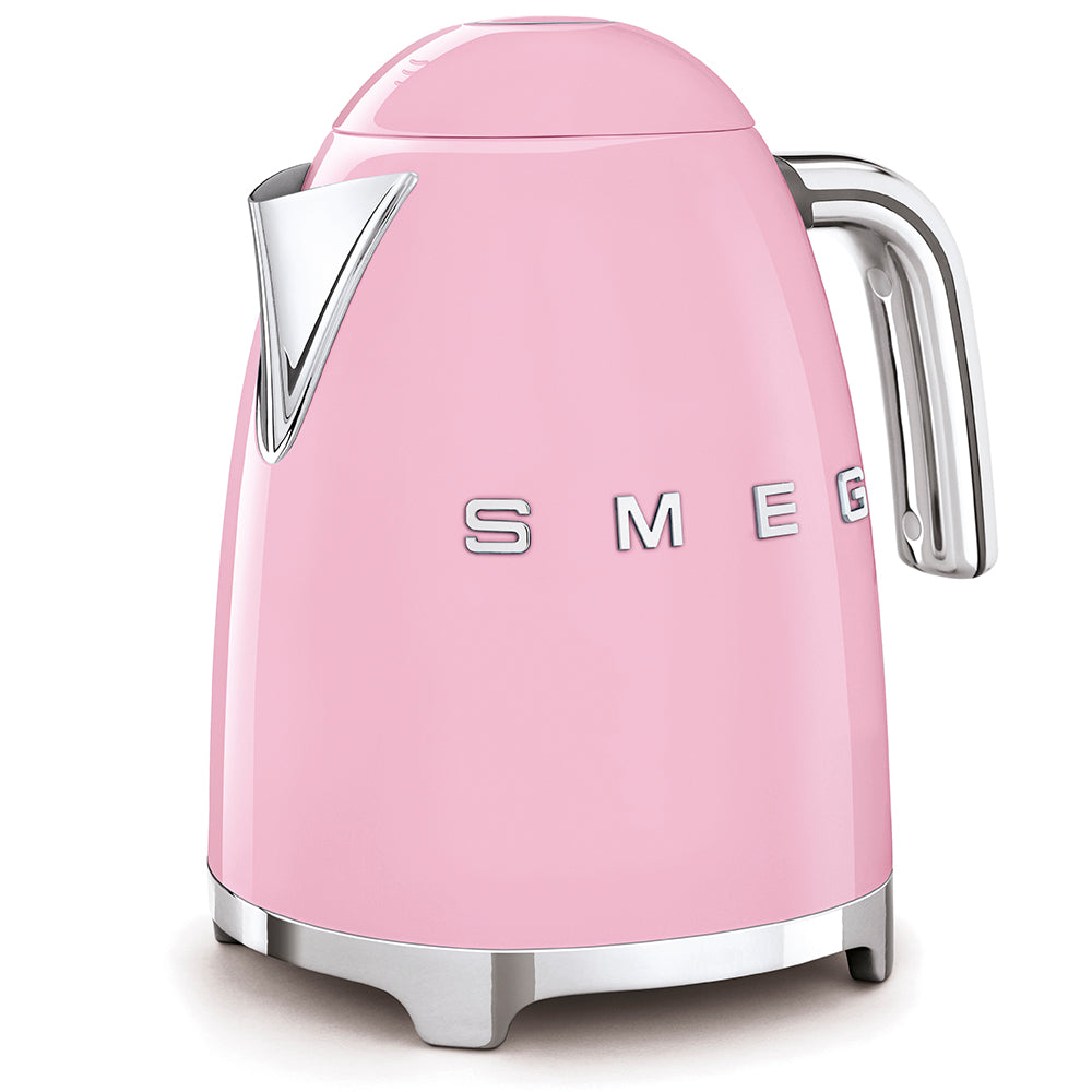 Smeg Pink Electric Kettle 1.7 litre capacity 50's Style KLF03PKUK