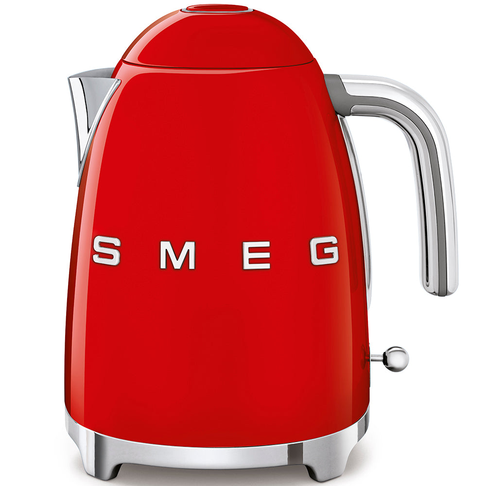 Smeg Red Electric Kettle 1.7 litre capacity 50's Style KLF03RDUK