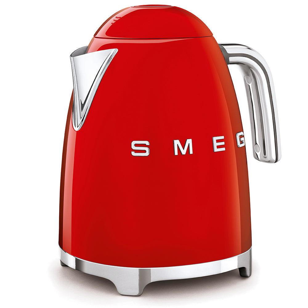 Smeg Red Electric Kettle 1.7 litre capacity 50's Style KLF03RDUK