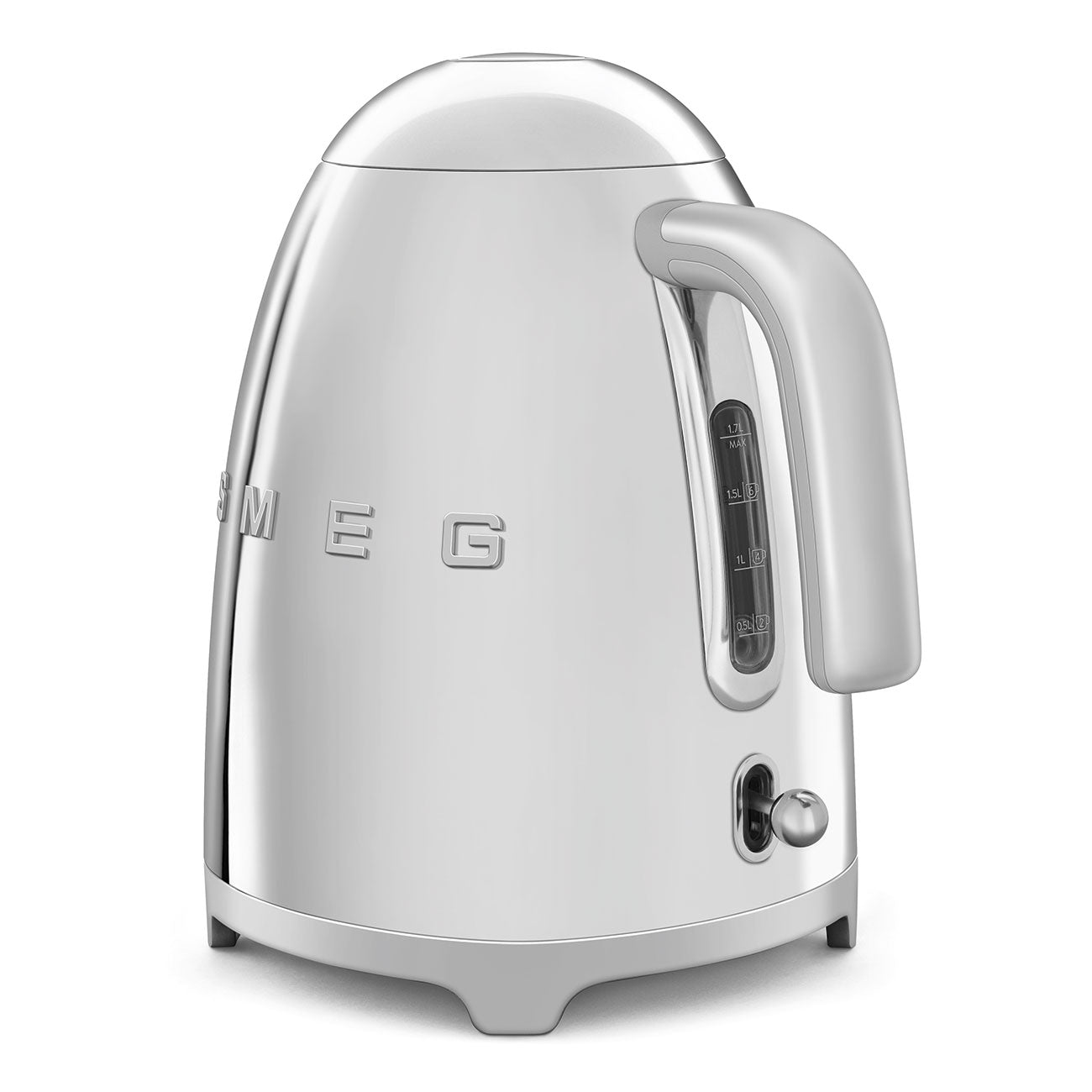 Smeg Steel Electric Kettle 1.7 litre capacity 50's Style KLF03SSUK