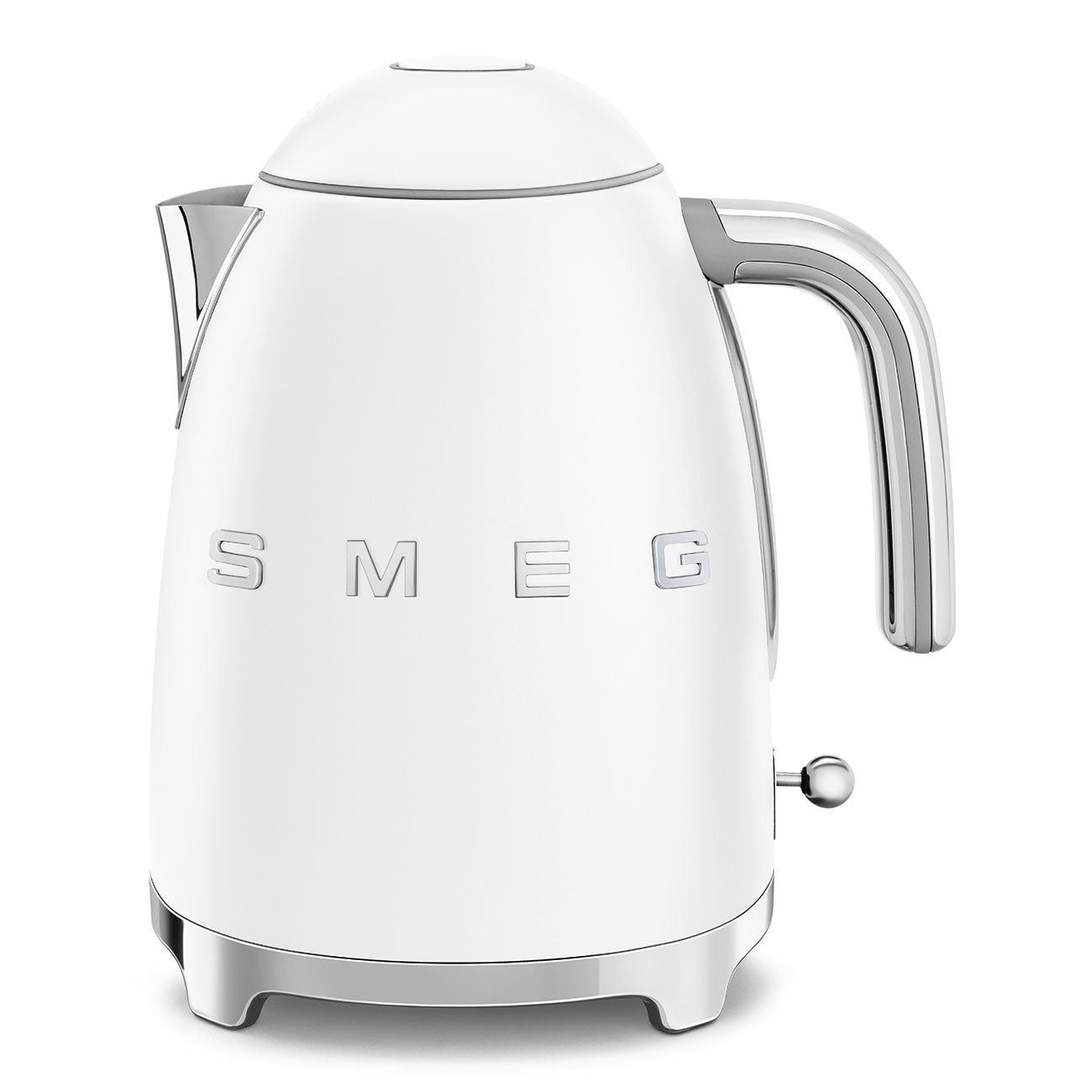 Smeg White Electric Kettle 1.7 litre capacity 50's Style KLF03WHMUK