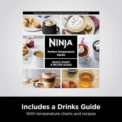 Ninja KT200UK 1.7L Perfect Temperature Kettle - Black