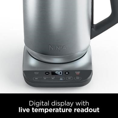 Ninja KT201UK 1.7L Perfect Temperature Kettle - Stainless Steel