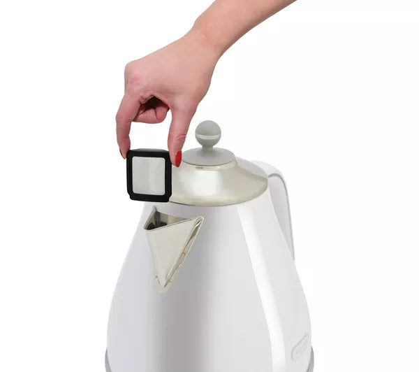 DELONGHI Icona Capitals KBOC3001.W Jug Kettle - White