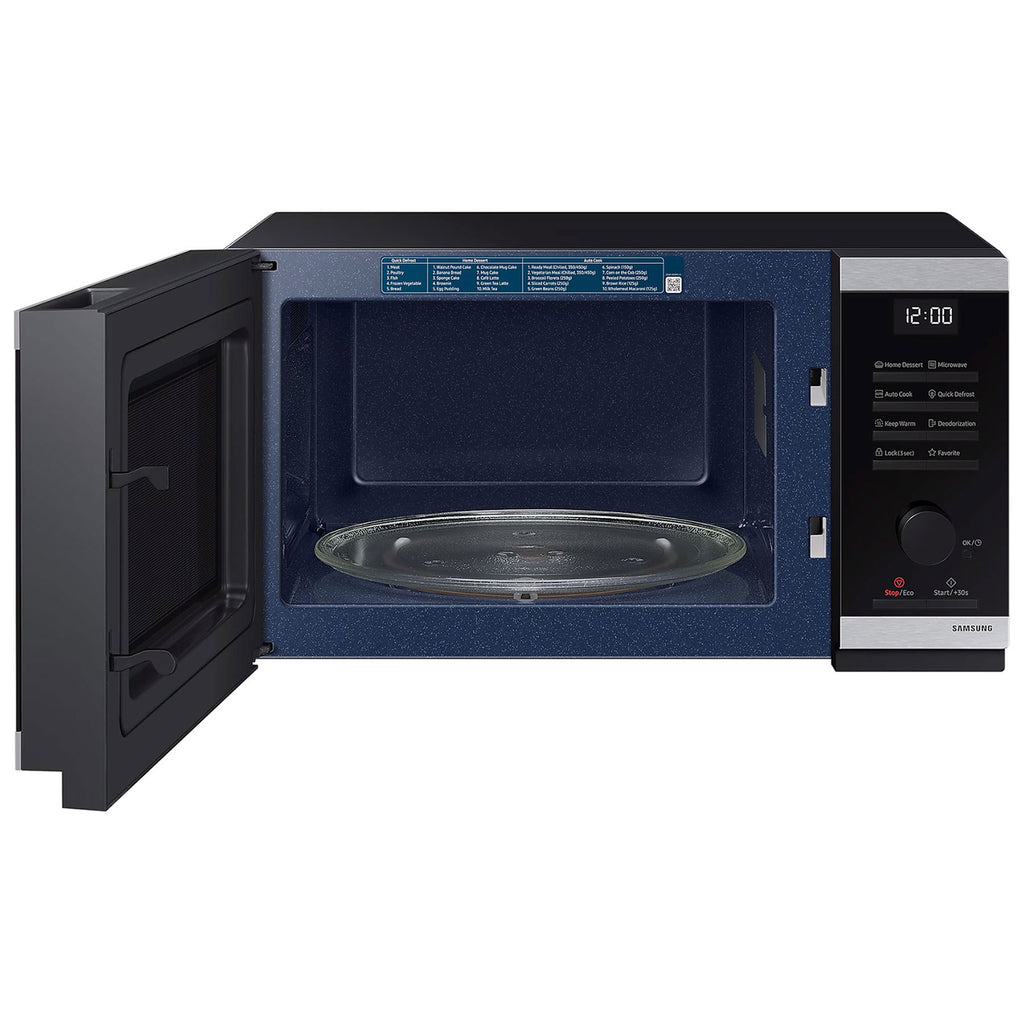 Samsung MS32DG4504AT microwave interior