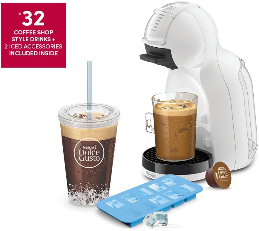De'Longhi Dolce Gusto Mini Me 2 Iced Coffee Bundle - capsule coffee machine view