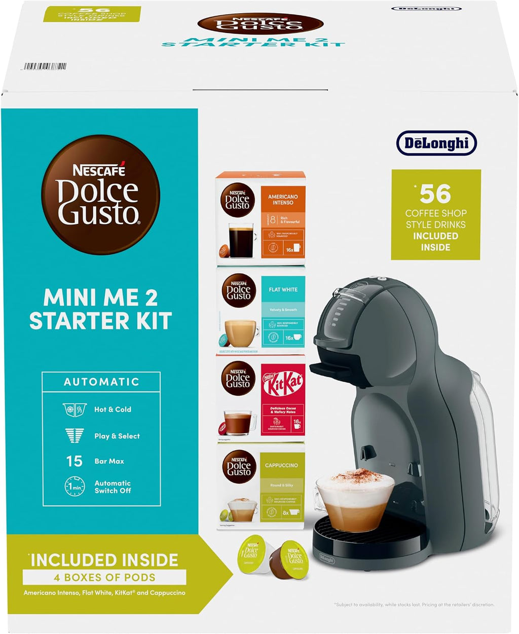 De'Longhi Nescafé Dolce Gusto Mini Me 2 EDG335.A Starter Kit - product view 5