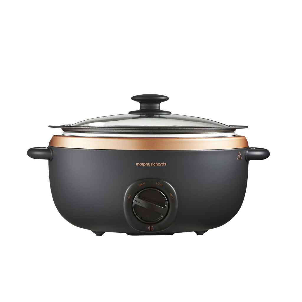 Morphy Richards Rose Gold Sear & Stew 6.5L Slow Cooker