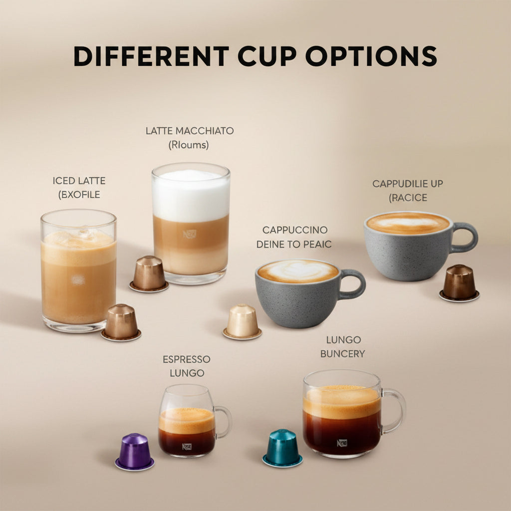 Nespresso Gran Lattissima EN640B Coffee Pod Machine (DeLonghi) – Black