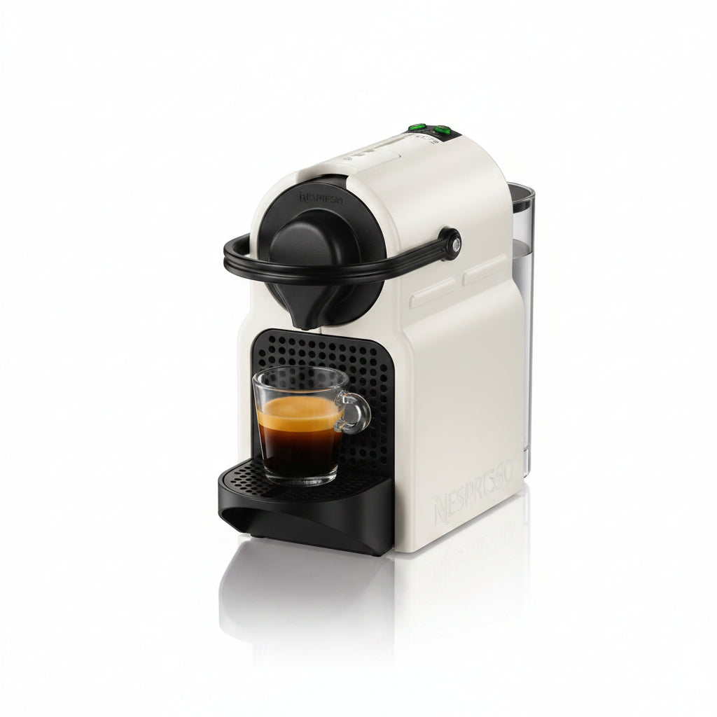 Nespresso Inissia XN100110 Coffee Pod Machine (Krups) – White