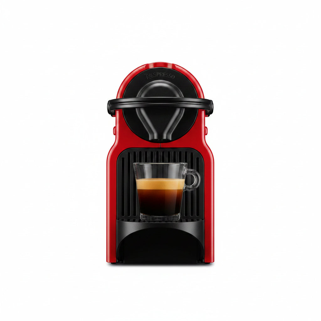 Nespresso Inissia XN100510 Coffee Pod Machine (Krups) – Red