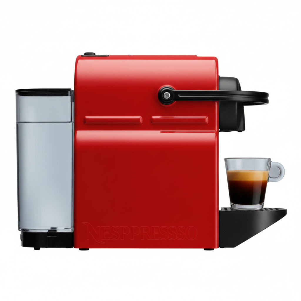 Nespresso Inissia XN100510 Coffee Pod Machine (Krups) – Red