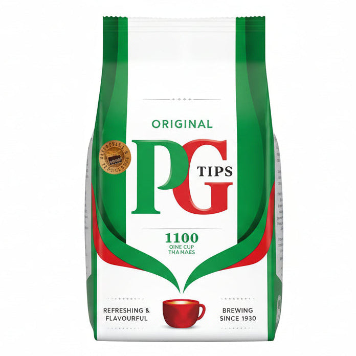 PG Tips Original Tea Bags 1100 Pack | One Cup Black Tea UK