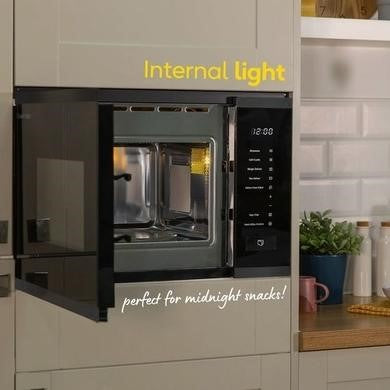 Russell Hobbs RHBM2002DS Built-In 20L Microwave and Grill Black