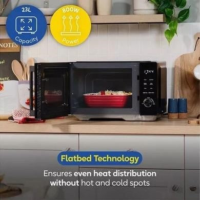 Russell Hobbs RHFM2365B 23L Flatbed Microwave - Black gallery image