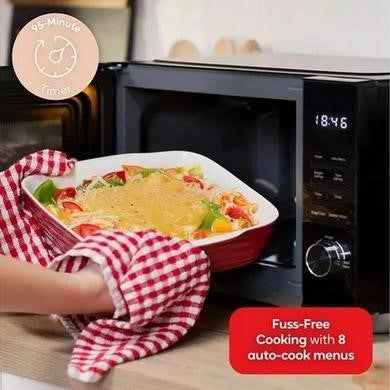 Russell Hobbs RHFM2365B 23L Flatbed Microwave - Black gallery view