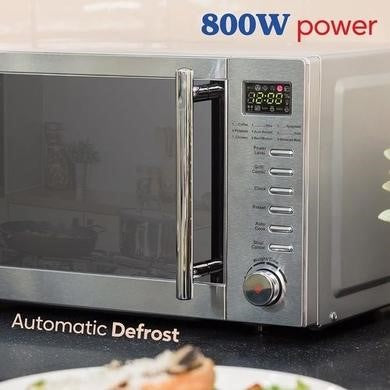 Russell Hobbs RHM2031 20L Microwave with Grill - Stainless Steel gallery image