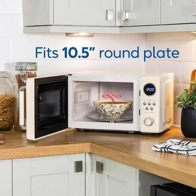 Russell Hobbs RHM2044C Retro 20L Solo Microwave Cream